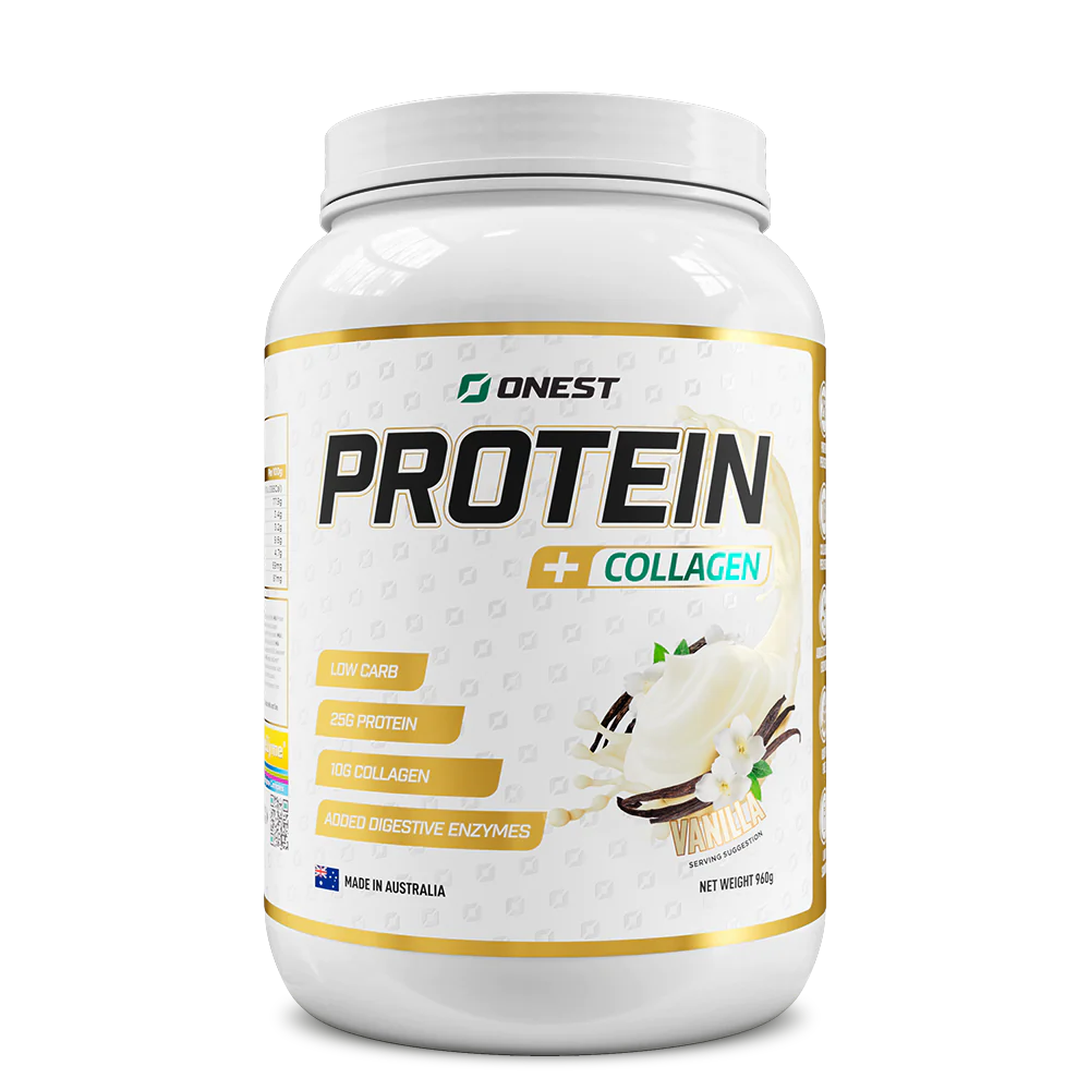 ONEST Whey Protein + Collagen | Vanilla - Fitness Hero Brand new