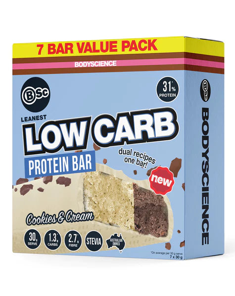 Leanest Low Carb Protein Bar By Bodyscience BSc