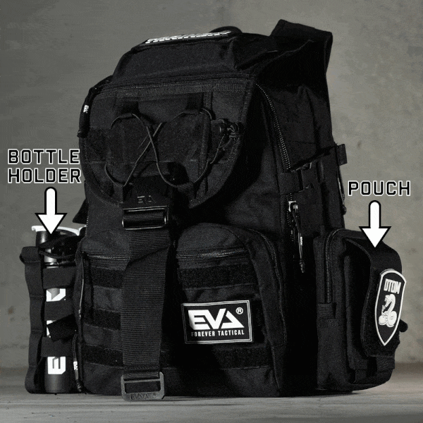 Supersize Bundle For Combat Backpack [Midnight Black]