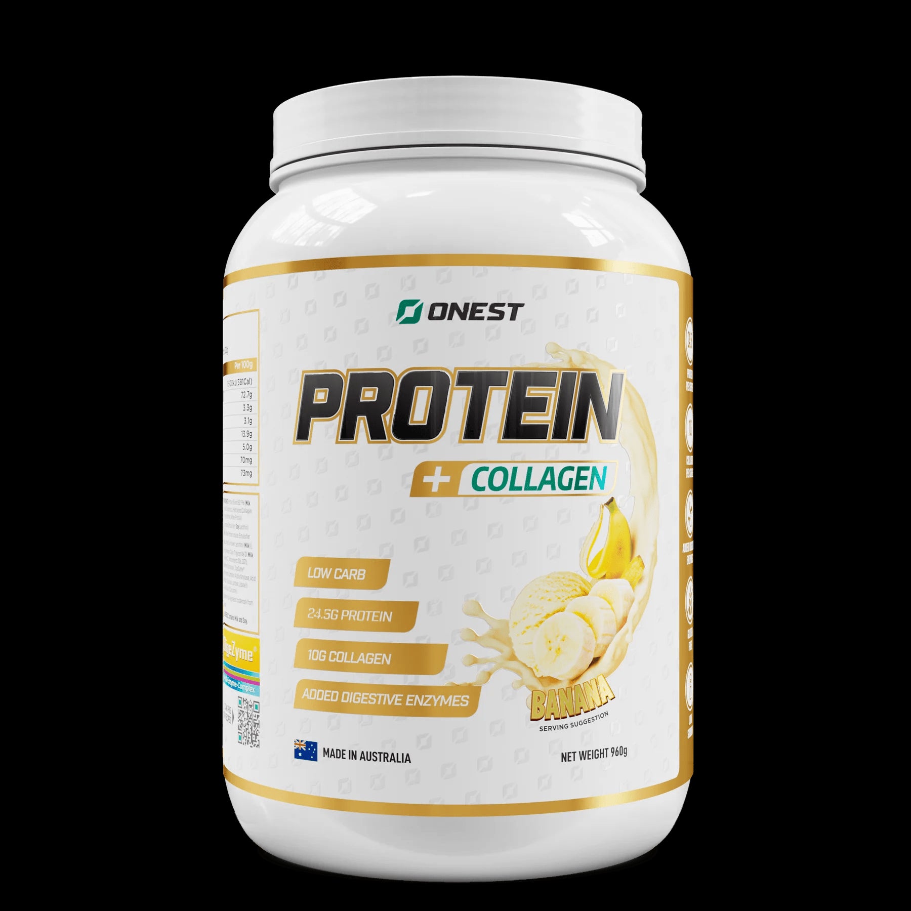 ONEST Whey Protein + Collagen | Banana