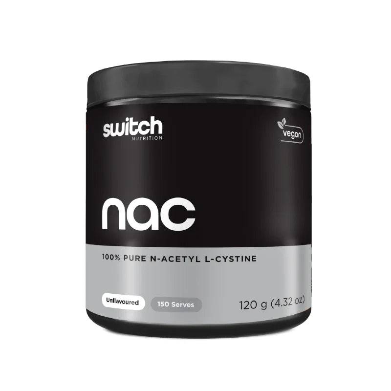 100% Pure NAC | N-Acetyl-L-Cysteine By Switch Nutrition