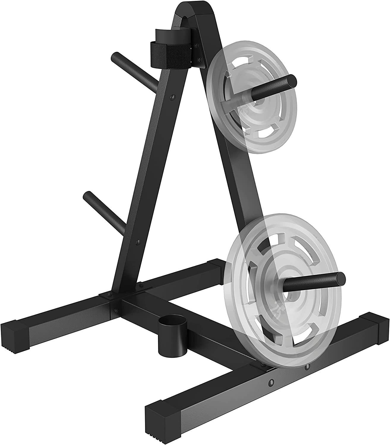 Standard Weight Plate & Barbell Tree Rack - Fitness Hero Brand new