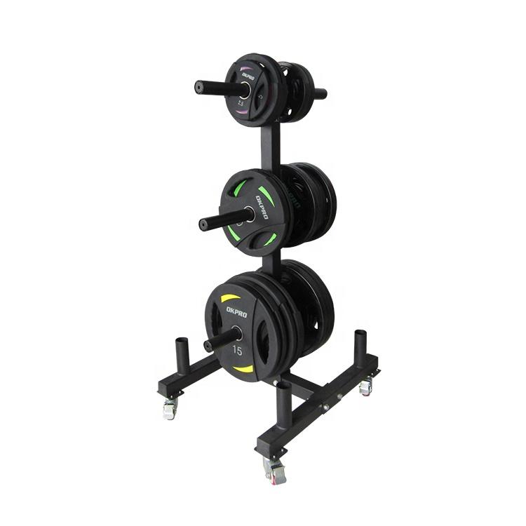Olympic Weight Plate & Barbell Holder | Arrives Early May - Fitness Hero Brand new