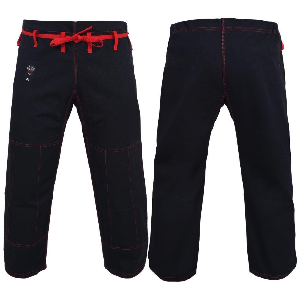 Dragon BJJ Fightwear Pants - IBJJF Approved | Black - Fitness Hero Brand new