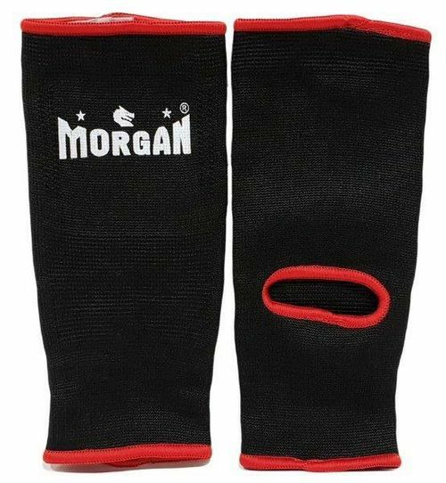 Fitness hero offers the morgan ankle protectors, with an elasticated band. Designed to be used in all forms of mixed martial arts. Available in 4 colours and 5 sizes