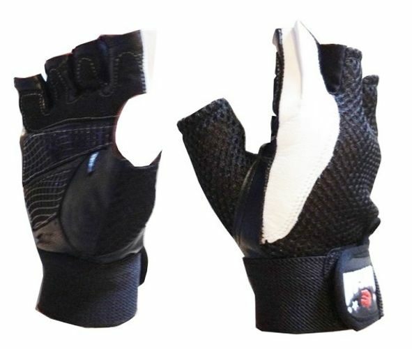 Morgan Leather Weight Lifting Gloves - Fitness Hero Brand new