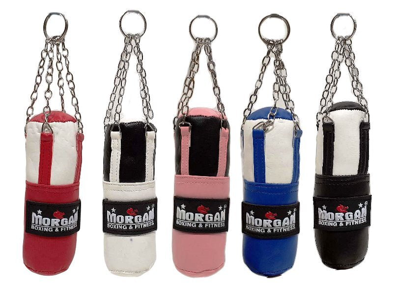 Morgan Mini Punch Bag Key Rings - Fitness Hero Brand new