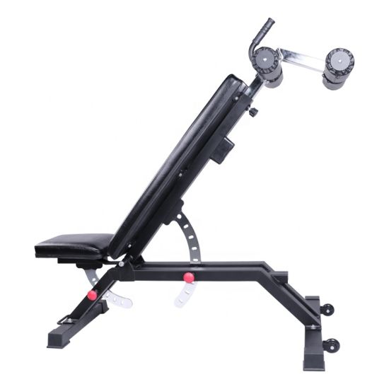 Adjustable FID Bench + Sit-Up / Decline Attachment - Fitness Hero Brand new