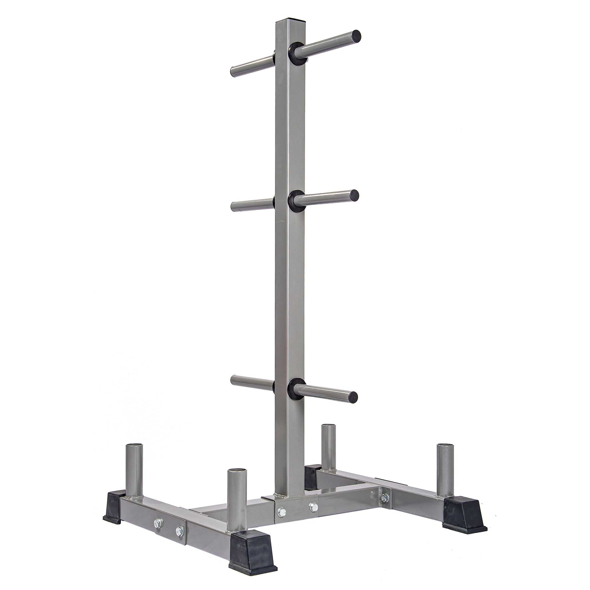 Standard Weight Plate & Barbell Storage Tree - Fitness Hero Brand new
