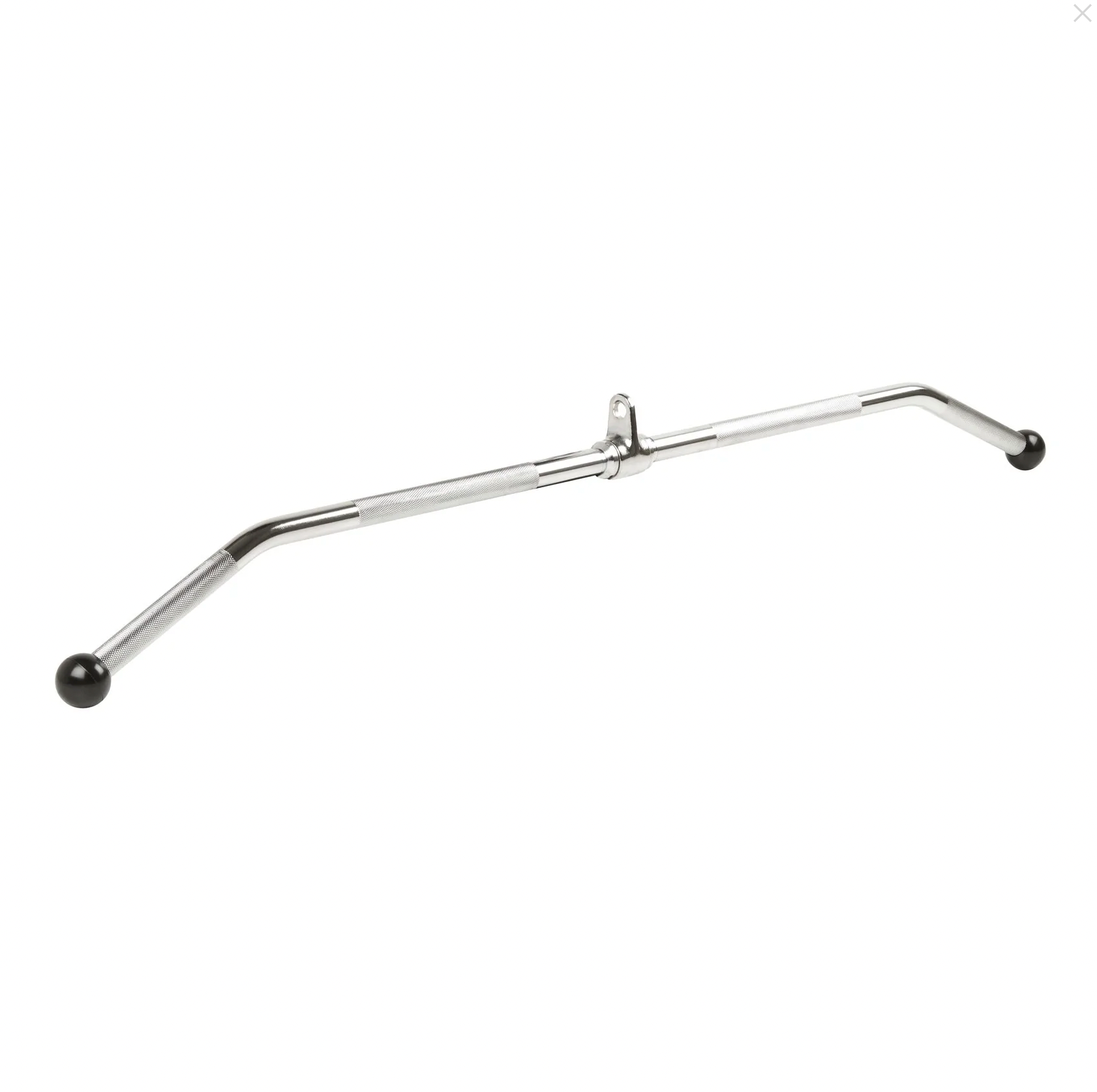 Lat Pulldown Bar 48" - Cable Attachment [120cm] - Fitness Hero Brand new