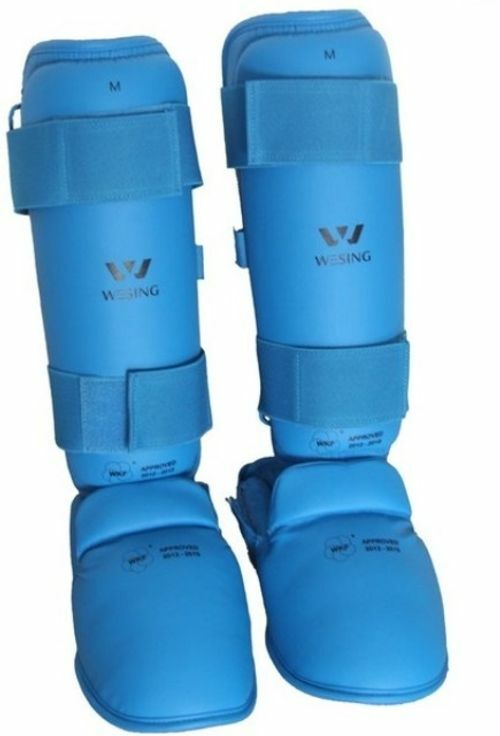 Weising WKF Approved Karate Shin & Instep Protectors - Fitness Hero Brand new