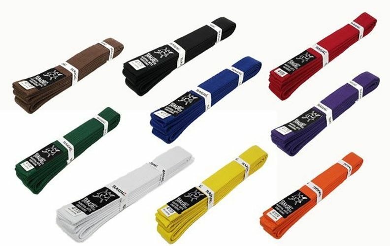 Yamasaki Deluxe Coloured Martial Arts Belts | All Colours - Fitness Hero Brand new
