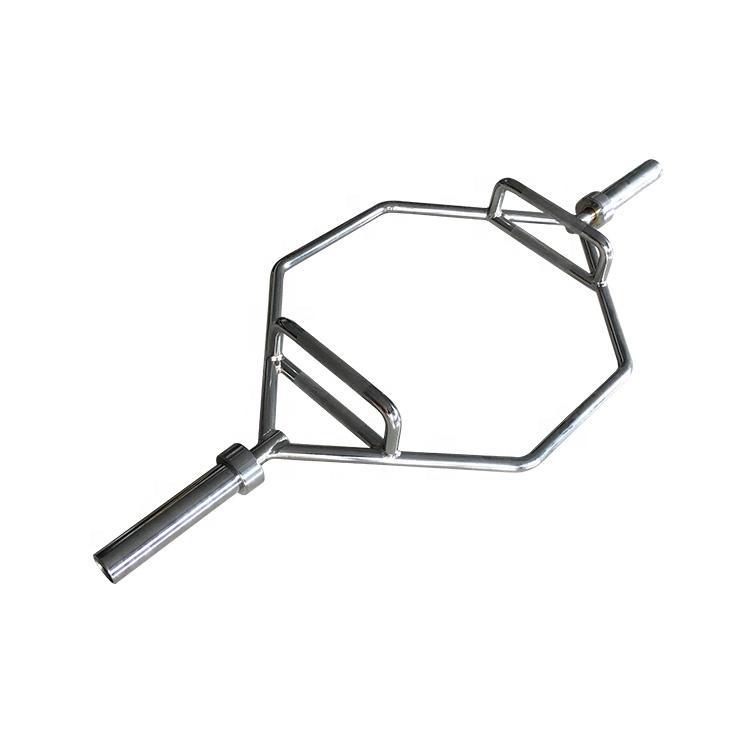 Olympic Hex Trap Bar 56" Chrome - 450kg Max Load - Fitness Hero Brand new